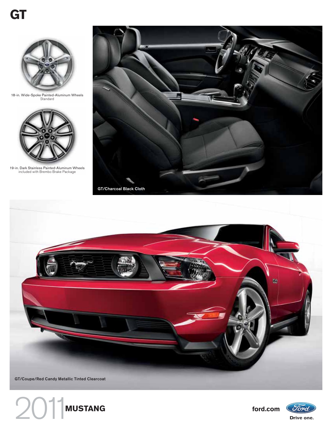 2011 Ford Mustang Brochure Page 12